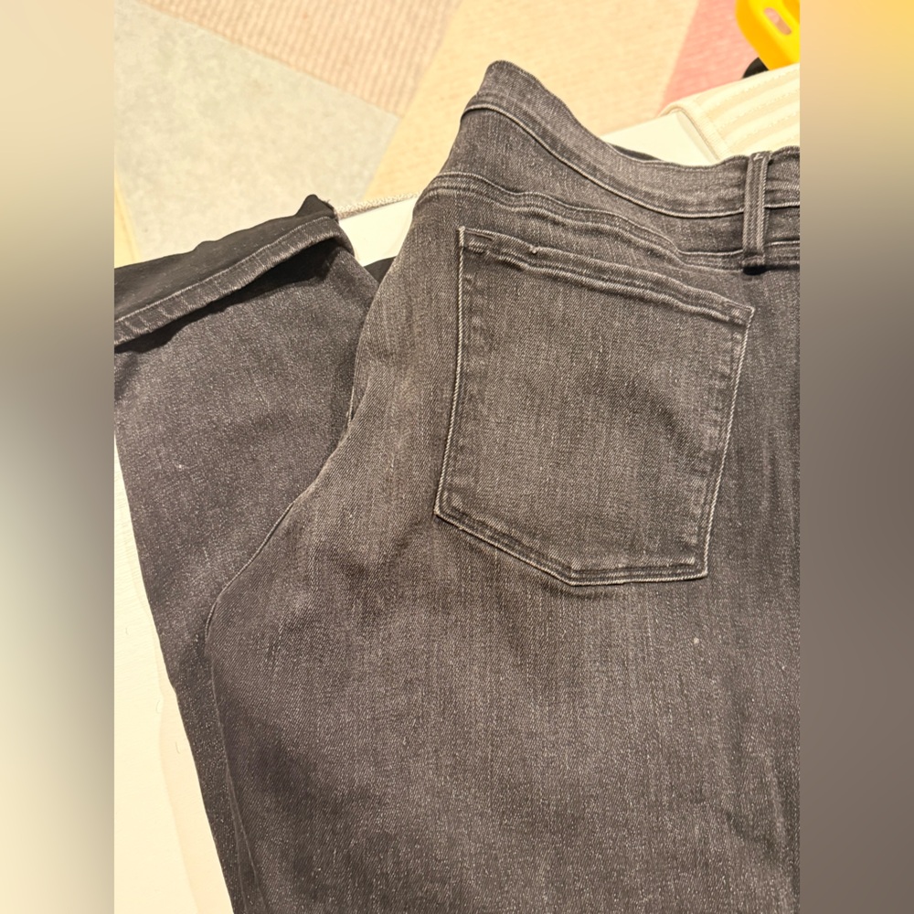 Frame Denim Black Penbroke Le Garçon Jeans